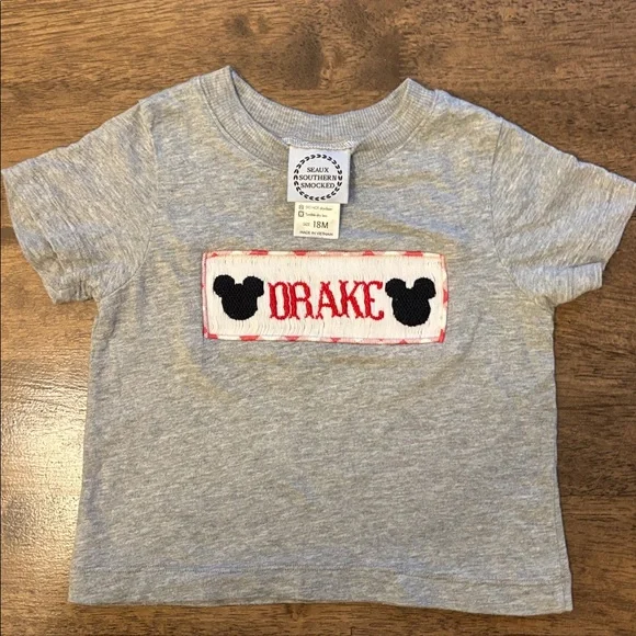 Bundle of Drake Monogram sizes 12 mo, 18 mo, 4 - Picture 4 of 9